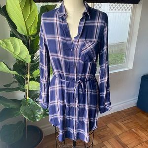 Rails Plaid Shirt Dress